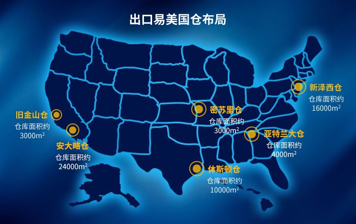 美國倉庫|出口易-專業(yè)海外倉儲(chǔ)配送及國際物流公司